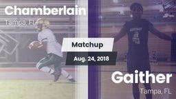 Matchup: Chamberlain vs. Gaither  2018