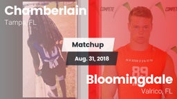 Matchup: Chamberlain vs. Bloomingdale  2018