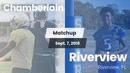 Matchup: Chamberlain vs. Riverview  2018