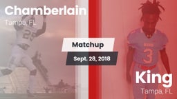 Matchup: Chamberlain vs. King  2018