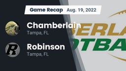 Recap: Chamberlain  vs. Robinson  2022