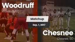 Matchup: Woodruff vs. Chesnee  2017