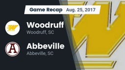 Recap: Woodruff  vs. Abbeville  2017