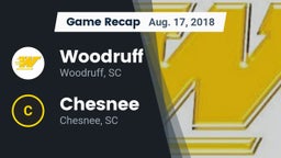 Recap: Woodruff  vs. Chesnee  2018
