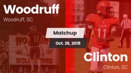 Matchup: Woodruff vs. Clinton  2018
