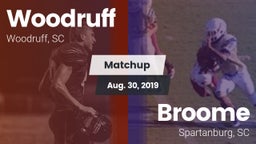 Matchup: Woodruff vs. Broome  2019