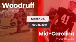 Matchup: Woodruff vs. Mid-Carolina  2019