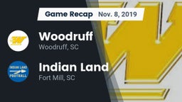 Recap: Woodruff  vs. Indian Land  2019
