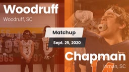 Matchup: Woodruff vs. Chapman  2020
