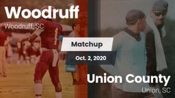 Matchup: Woodruff vs. Union County  2020