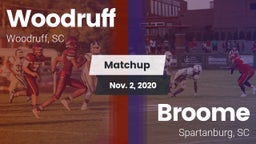 Matchup: Woodruff vs. Broome  2020