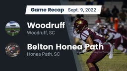 Recap: Woodruff  vs. Belton Honea Path  2022
