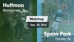 Matchup: Huffman vs. Spain Park  2016