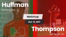 Matchup: Huffman vs. Thompson  2017
