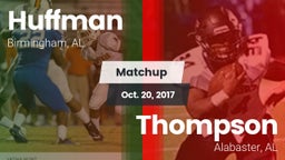 Matchup: Huffman vs. Thompson  2017