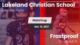 Matchup: Lakeland Christian vs. Frostproof  2017