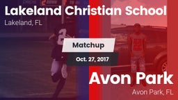 Matchup: Lakeland Christian vs. Avon Park  2017