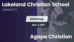 Matchup: Lakeland Christian vs. Agape Christian 2017