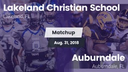 Matchup: Lakeland Christian vs. Auburndale  2018