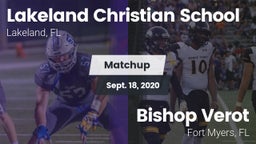 Matchup: Lakeland Christian vs. Bishop Verot  2020