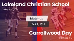 Matchup: Lakeland Christian vs. Carrollwood Day  2020
