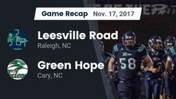 Recap: Leesville Road  vs. Green Hope  2017