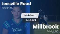 Matchup: Leesville Road vs. Millbrook  2018