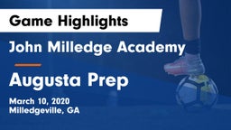 John Milledge Academy  vs Augusta Prep Game Highlights - March 10, 2020
