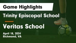 Trinity Episcopal School vs Veritas School Game Highlights - April 18, 2024