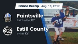 Recap: Paintsville  vs. Estill County  2017