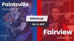 Matchup: Paintsville vs. Fairview  2017