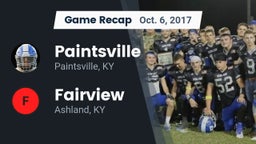 Recap: Paintsville  vs. Fairview  2017