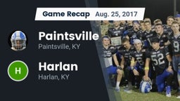 Recap: Paintsville  vs. Harlan  2017