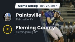 Recap: Paintsville  vs. Fleming County  2017