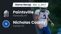Recap: Paintsville  vs. Nicholas County  2017