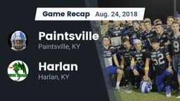 Recap: Paintsville  vs. Harlan  2018