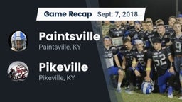 Recap: Paintsville  vs. Pikeville  2018
