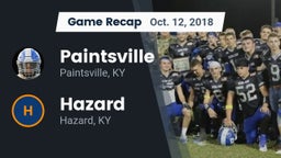 Recap: Paintsville  vs. Hazard  2018