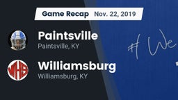 Recap: Paintsville  vs. Williamsburg   2019