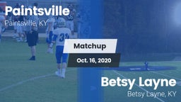 Matchup: Paintsville vs. Betsy Layne  2020