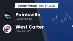 Recap: Paintsville  vs. West Carter  2020