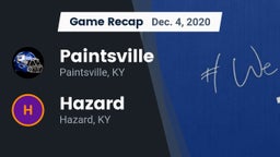 Recap: Paintsville  vs. Hazard  2020