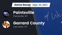 Recap: Paintsville  vs. Garrard County  2021