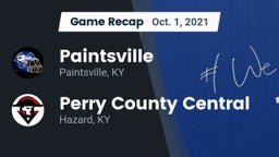 Recap: Paintsville  vs. Perry County Central  2021