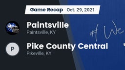 Recap: Paintsville  vs. Pike County Central  2021