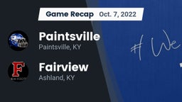 Recap: Paintsville  vs. Fairview  2022