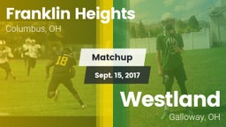Matchup: Franklin Heights vs. Westland  2017