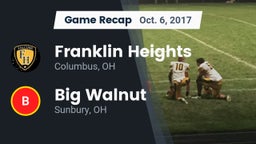Recap: Franklin Heights  vs. Big Walnut 2017