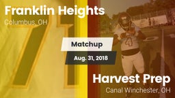 Matchup: Franklin Heights vs. Harvest Prep  2018