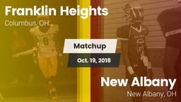 Matchup: Franklin Heights vs. New Albany  2018